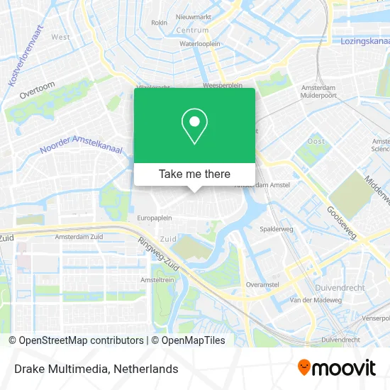 Drake Multimedia map
