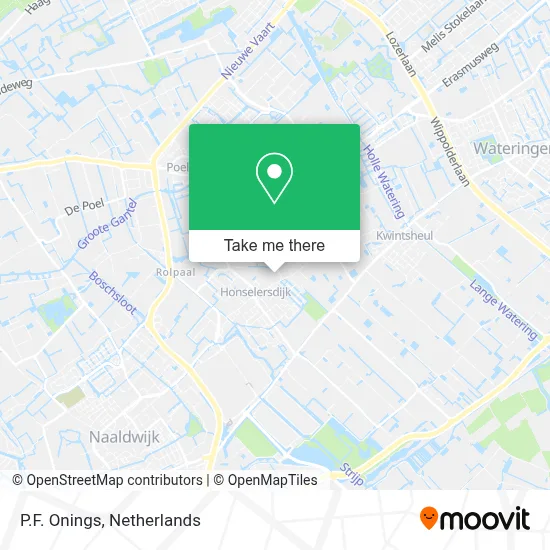 P.F. Onings map