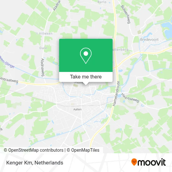 Kenger Km map