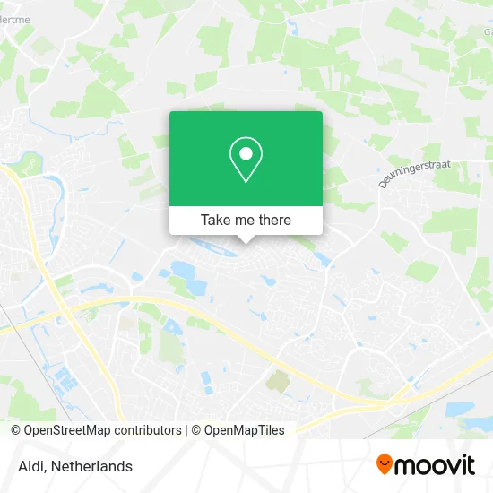 Aldi map