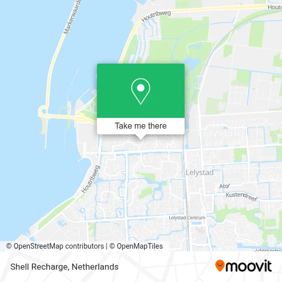Shell Recharge map