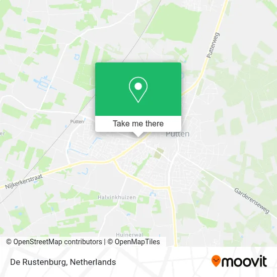 De Rustenburg Karte
