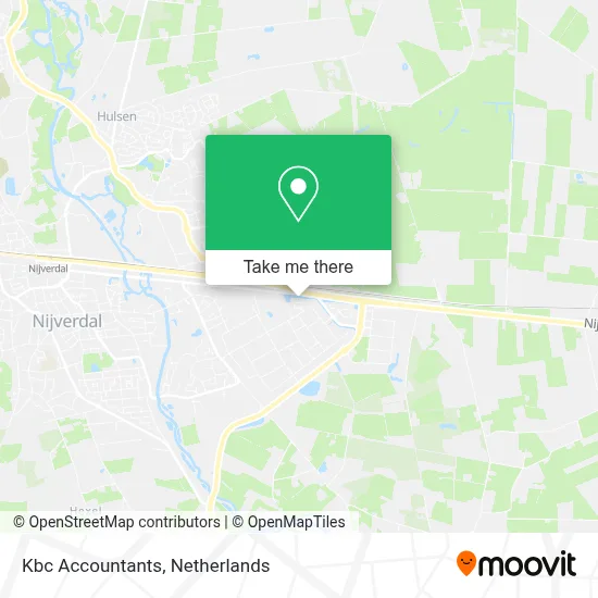 Kbc Accountants map
