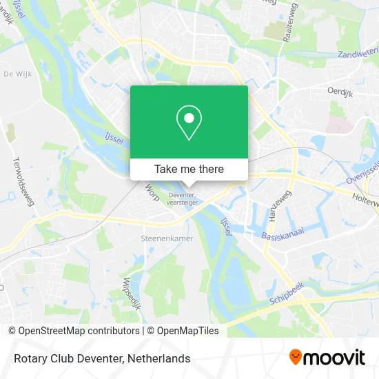 Rotary Club Deventer map
