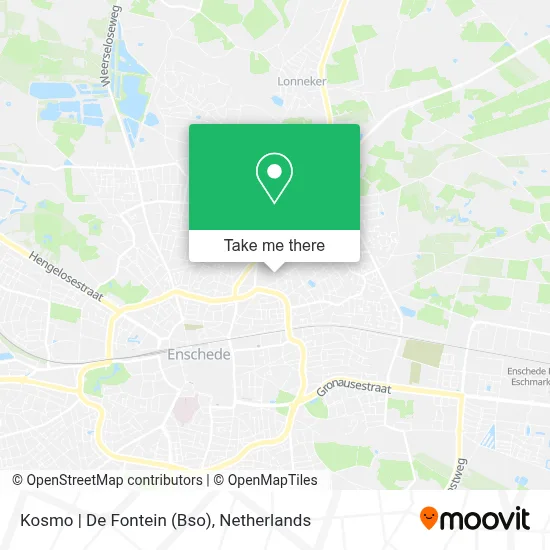 Kosmo | De Fontein (Bso) map