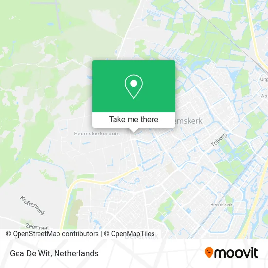 Gea De Wit map