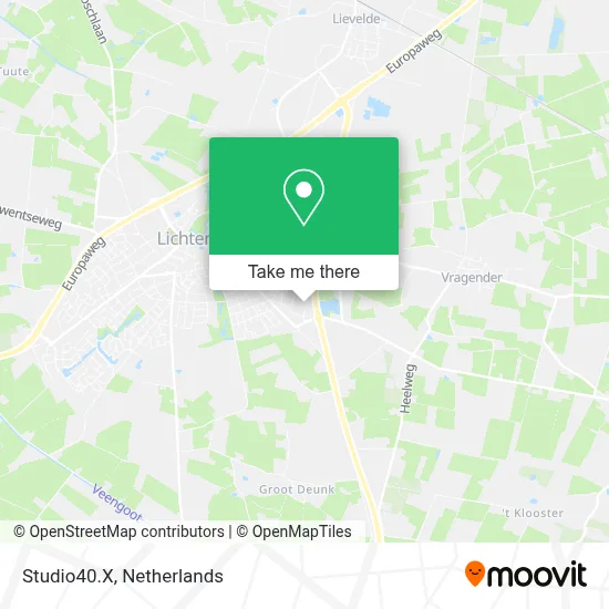 Studio40.X map