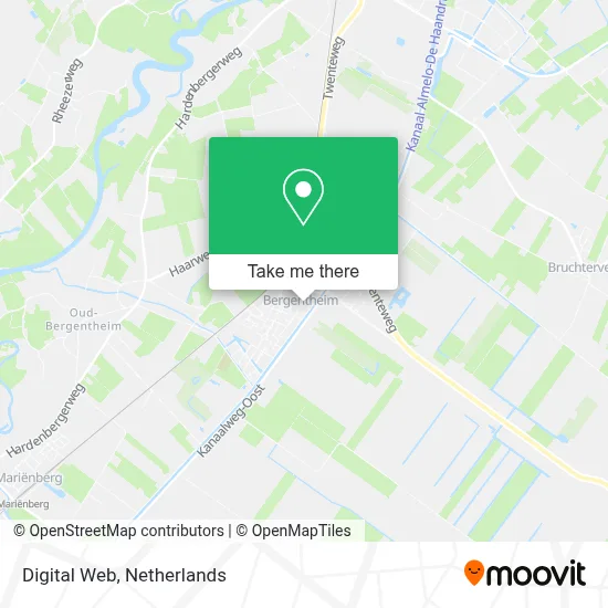 Digital Web map