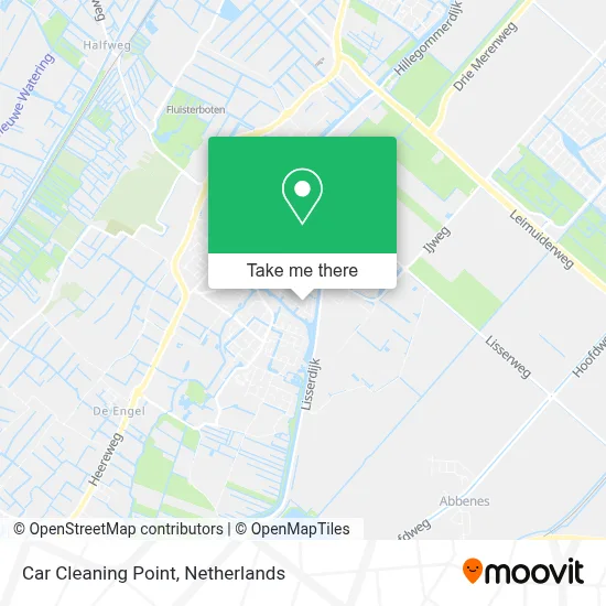 Car Cleaning Point map