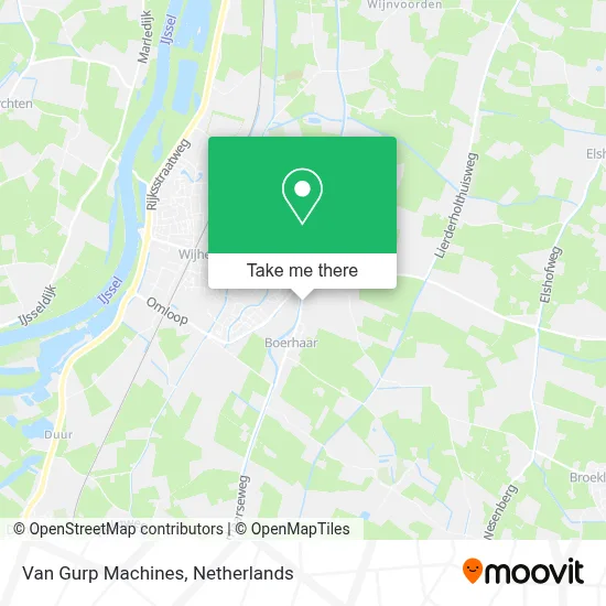 Van Gurp Machines map