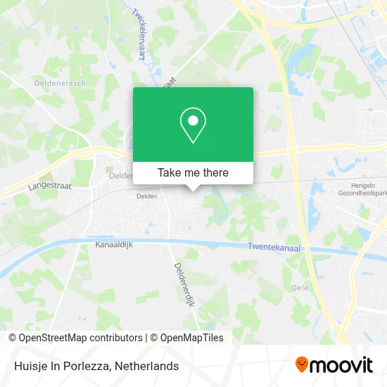 Huisje In Porlezza map