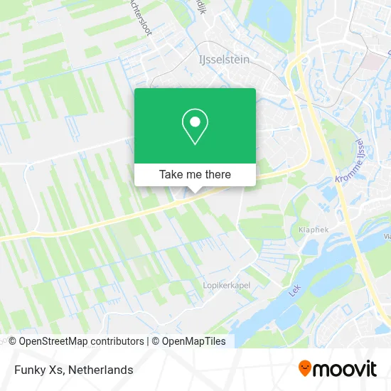 Funky Xs map