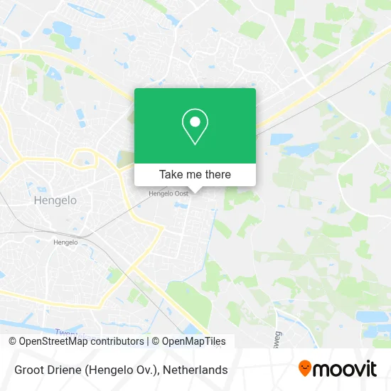 Groot Driene (Hengelo Ov.) map