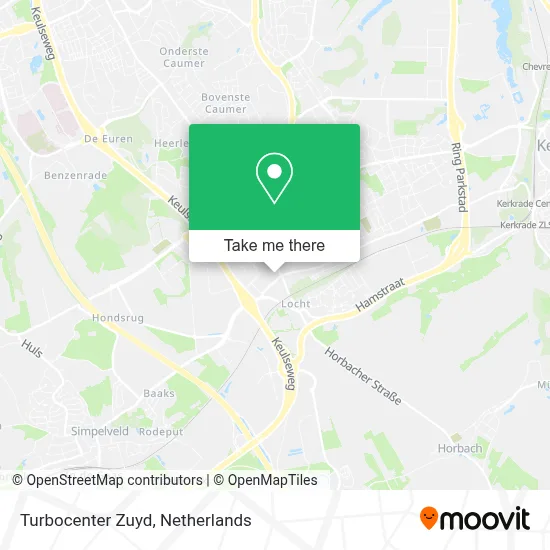 Turbocenter Zuyd map