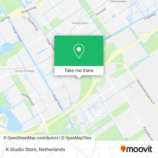 K-Studio Store map