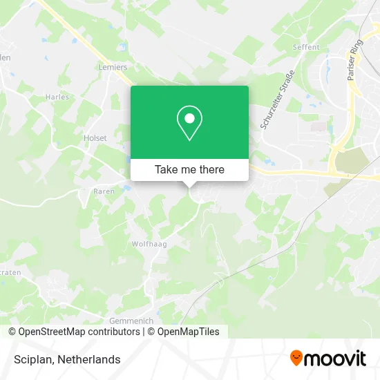 Sciplan map