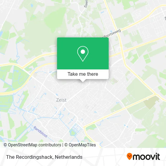 The Recordingshack map