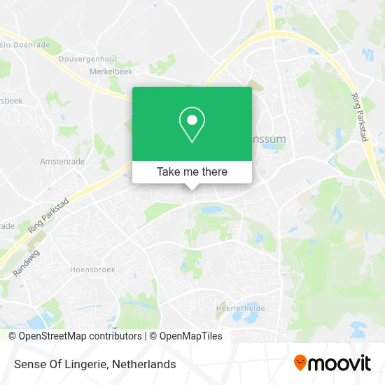 Sense Of Lingerie map