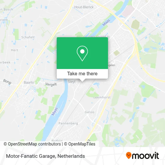 Motor-Fanatic Garage map