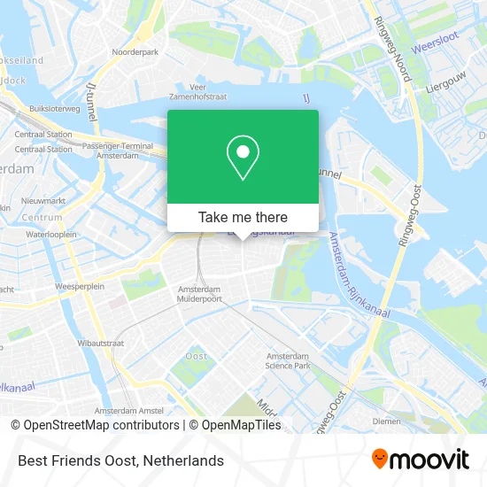 Best Friends Oost map