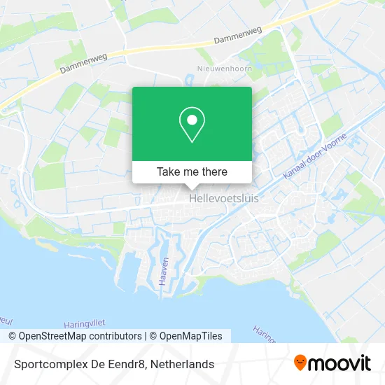 Sportcomplex De Eendr8 map