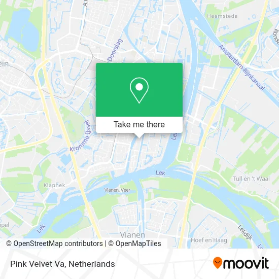 Pink Velvet Va map