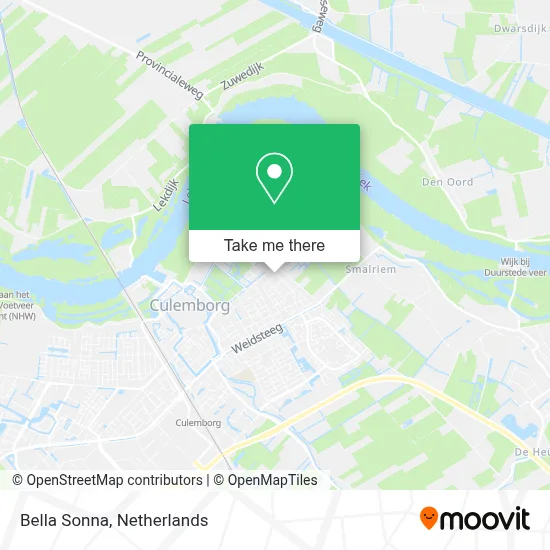 Bella Sonna map