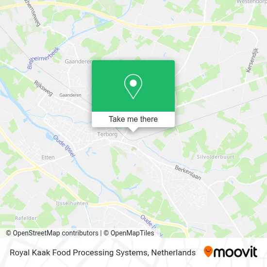 Royal Kaak Food Processing Systems map