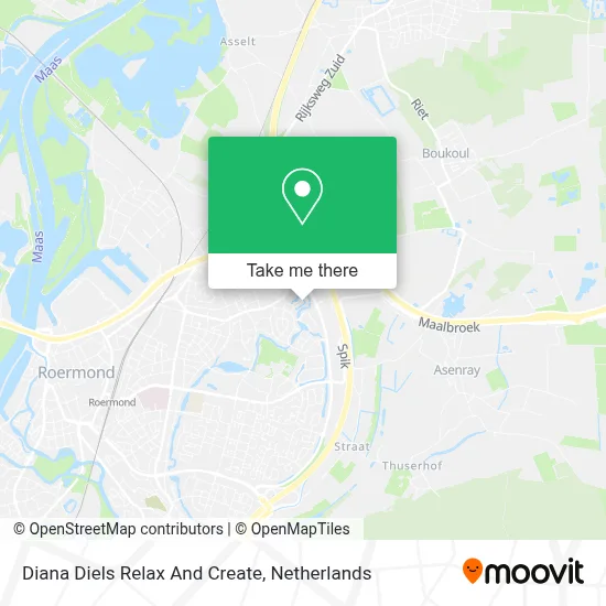 Diana Diels Relax And Create map