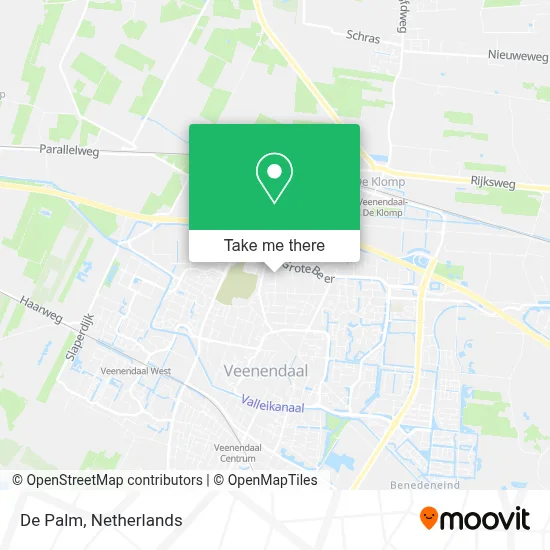 De Palm map