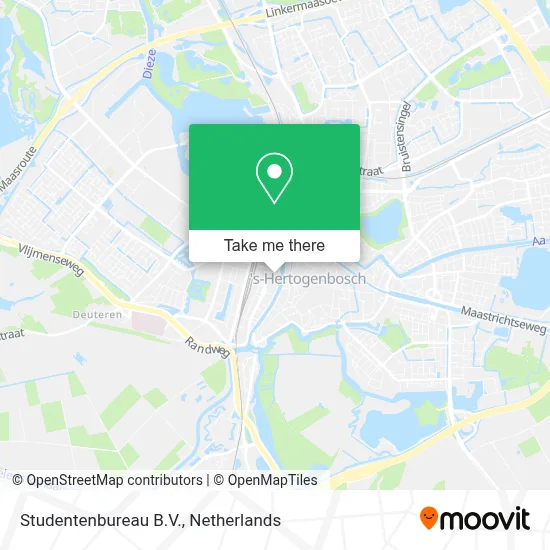 Studentenbureau B.V. map
