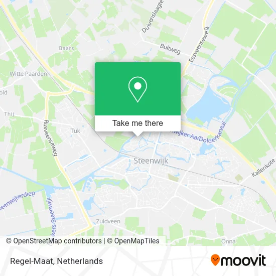 Regel-Maat map