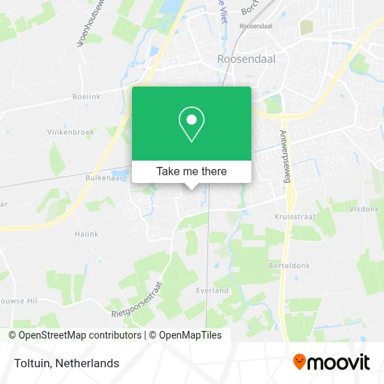 Toltuin map