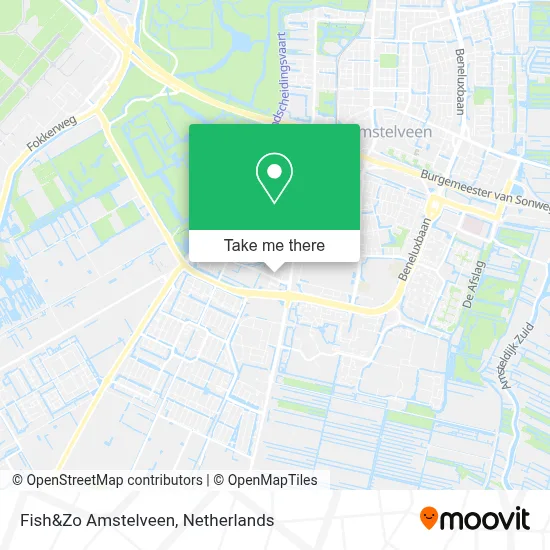 Fish&Zo Amstelveen map