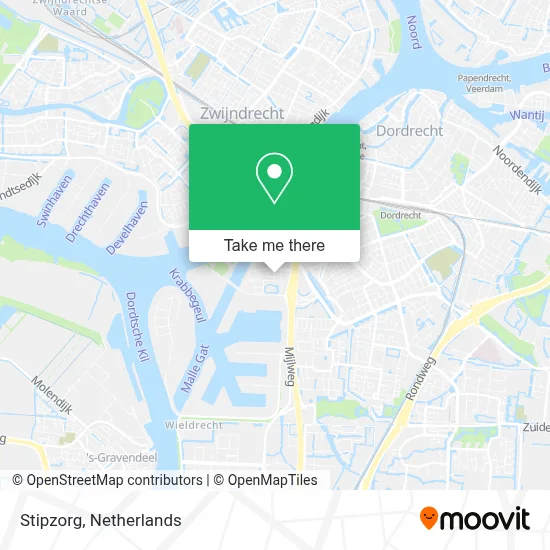 Stipzorg map