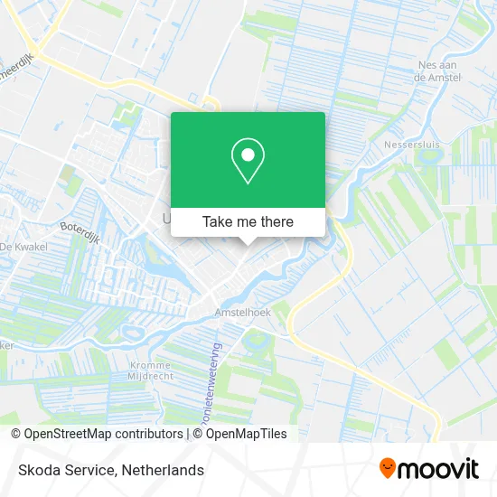 Skoda Service map