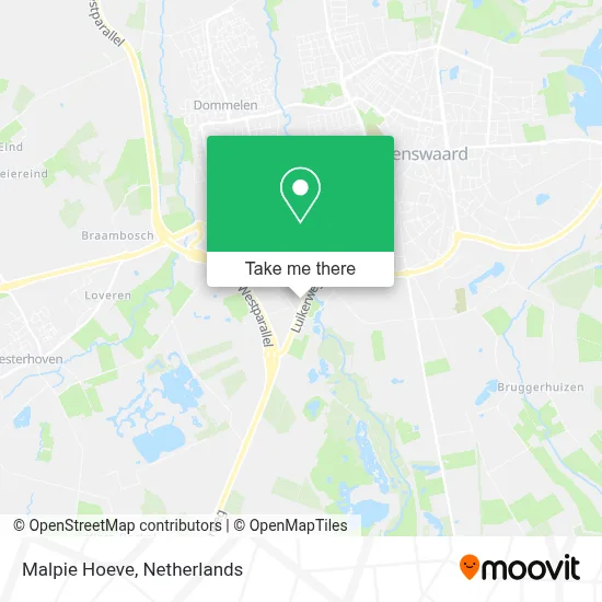 Malpie Hoeve map