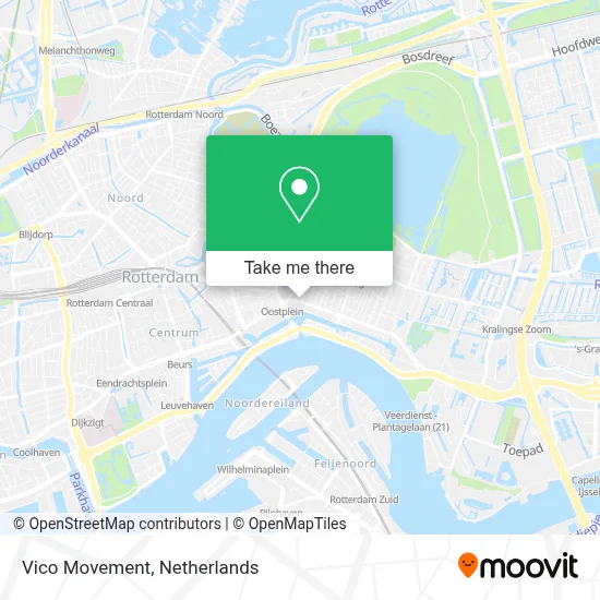 Vico Movement map