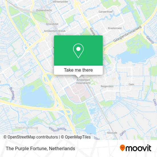 The Purple Fortune map