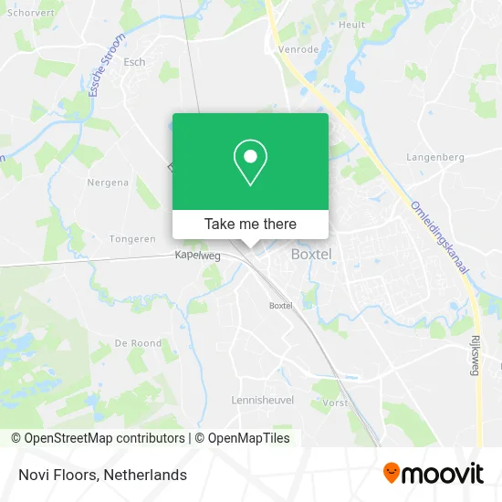 Novi Floors map