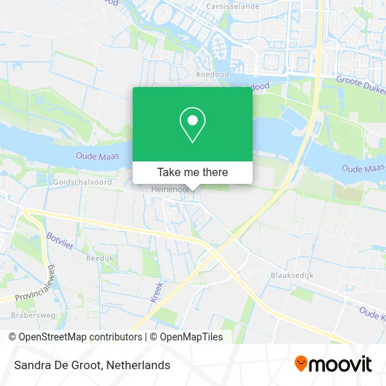 Sandra De Groot map