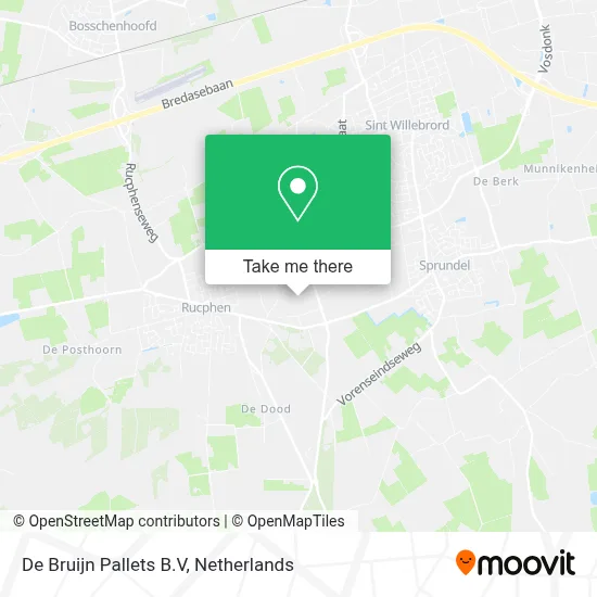 De Bruijn Pallets B.V map