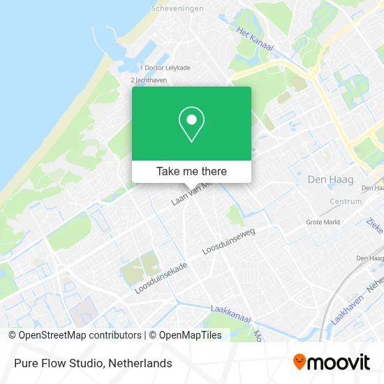 Pure Flow Studio map