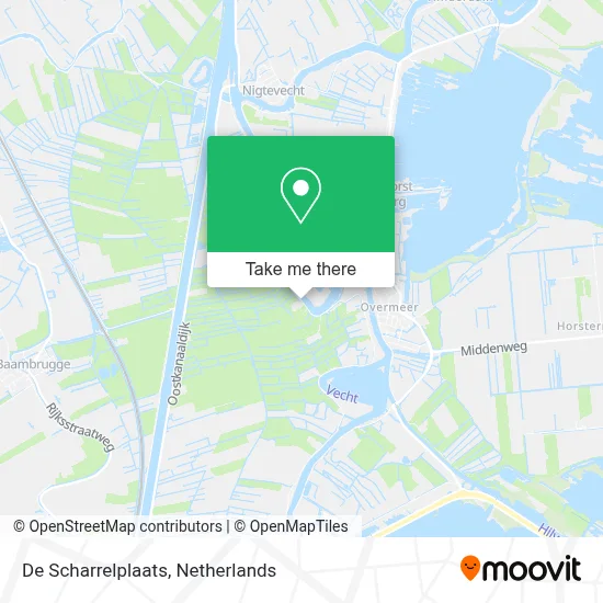 De Scharrelplaats map