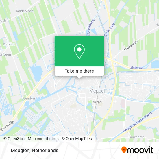 'T Meugien map