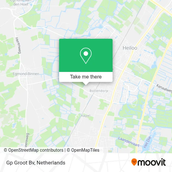 Gp Groot Bv map