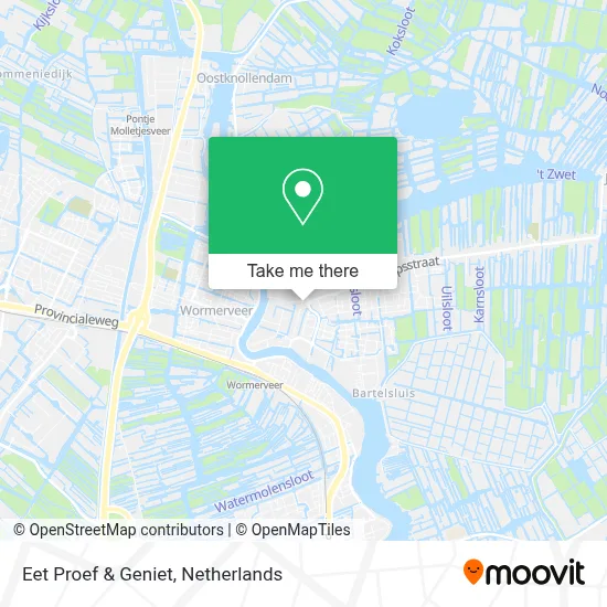 Eet Proef & Geniet map