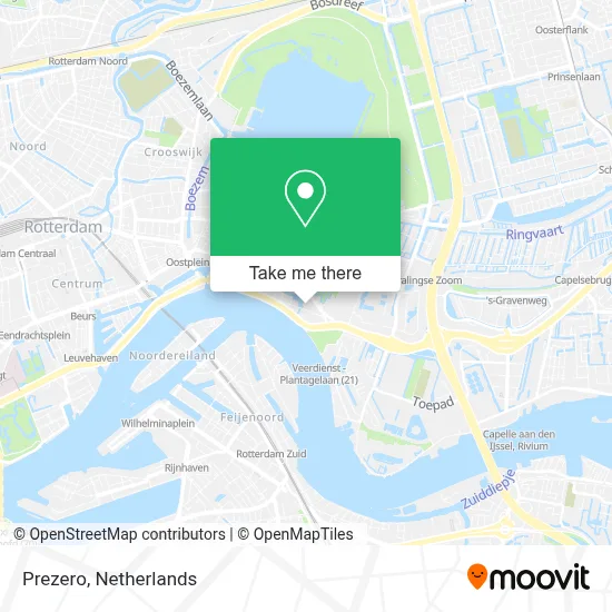Prezero map