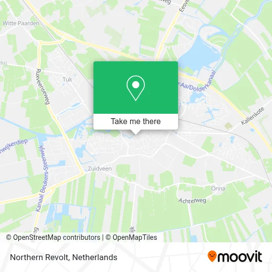 Northern Revolt map