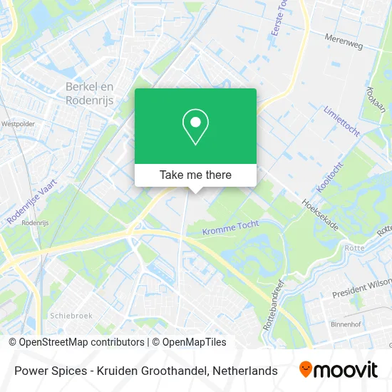 Power Spices - Kruiden Groothandel map